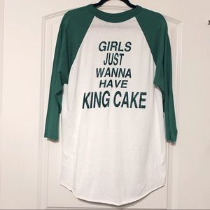 King Cake Mardi Gras Tee